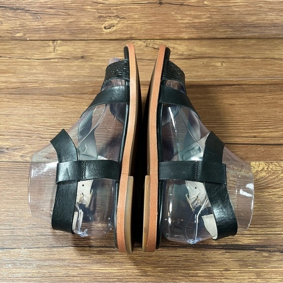 Cole Haan Findra Black Leather Strappy Sandals Women’s Size 7 Shoes - Picture 3 of 11